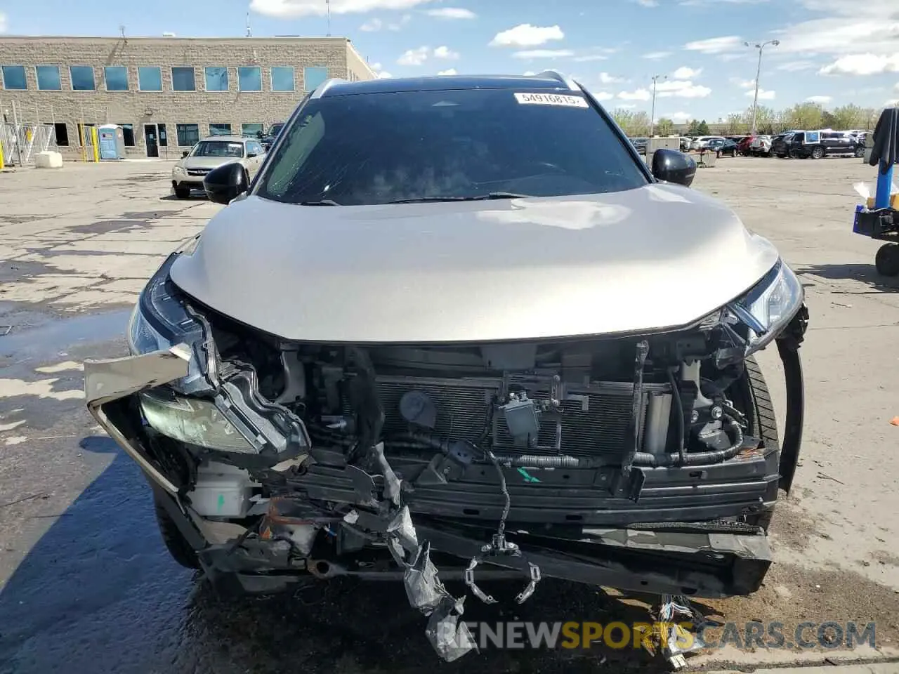 5 Photograph of a damaged car JN8AT3CB6MW211429 NISSAN ROGUE 2021