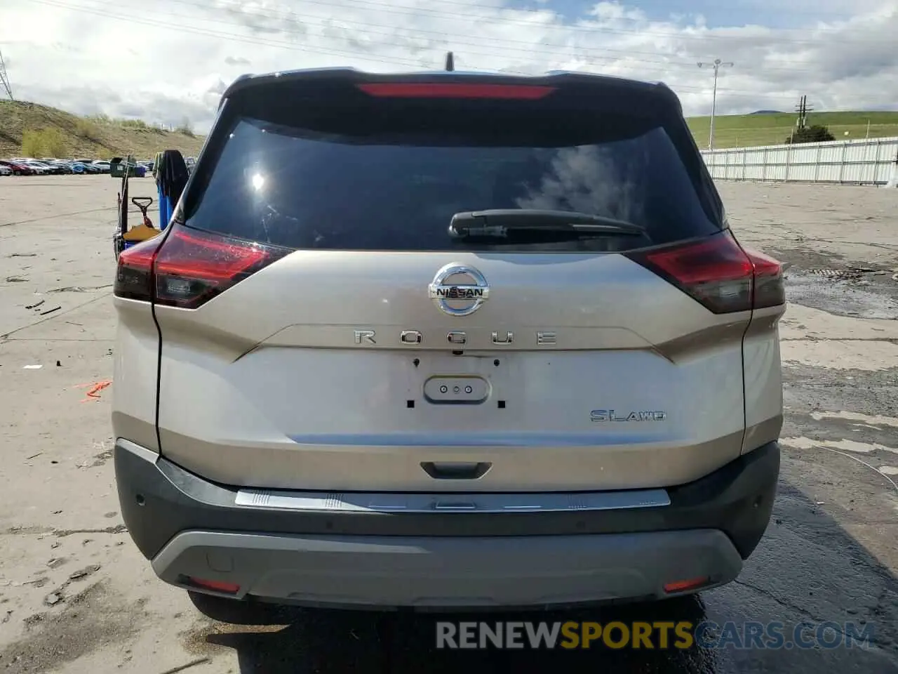 6 Photograph of a damaged car JN8AT3CB6MW211429 NISSAN ROGUE 2021