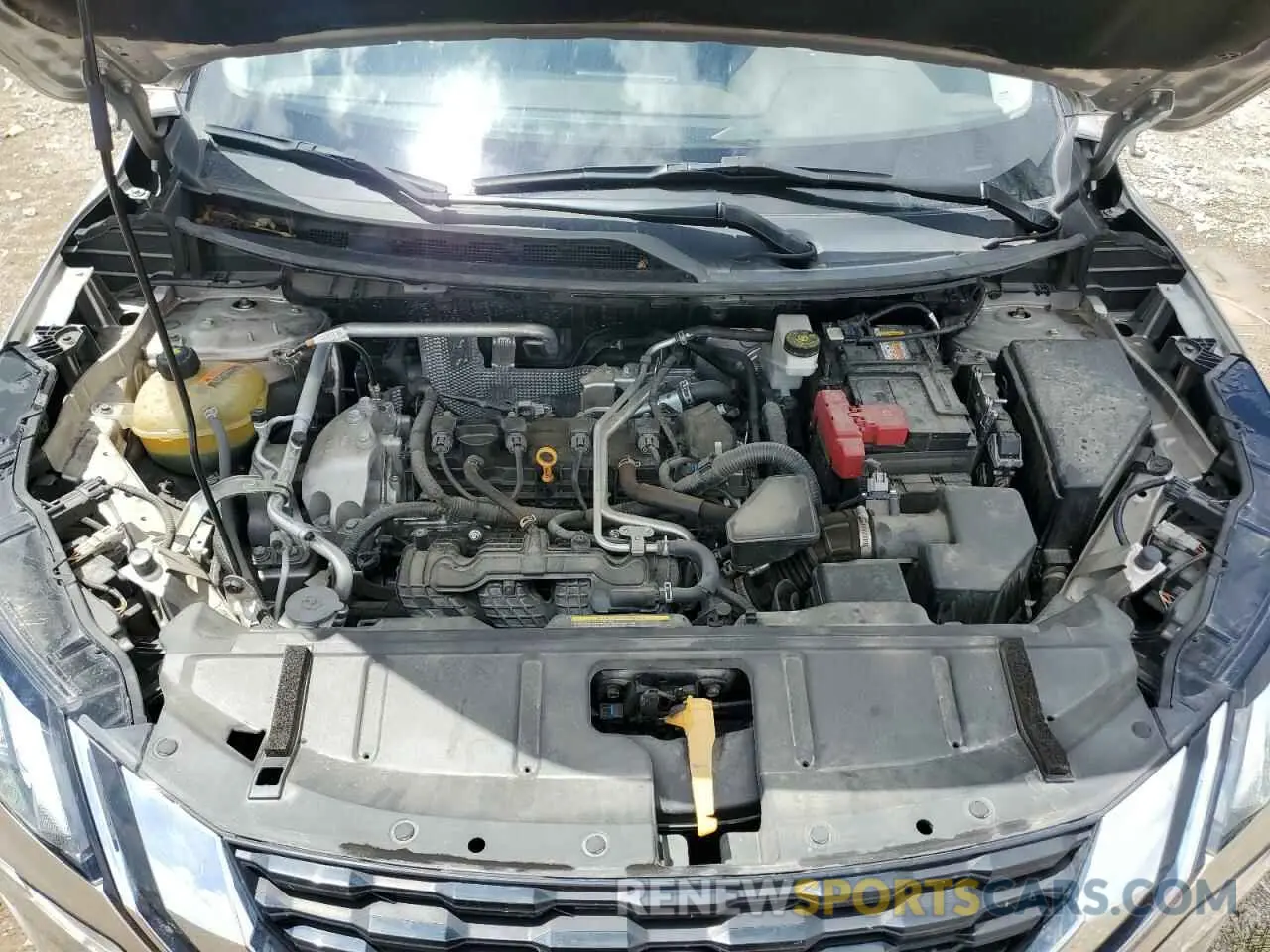 12 Photograph of a damaged car JN8AT3CB6MW236900 NISSAN ROGUE 2021