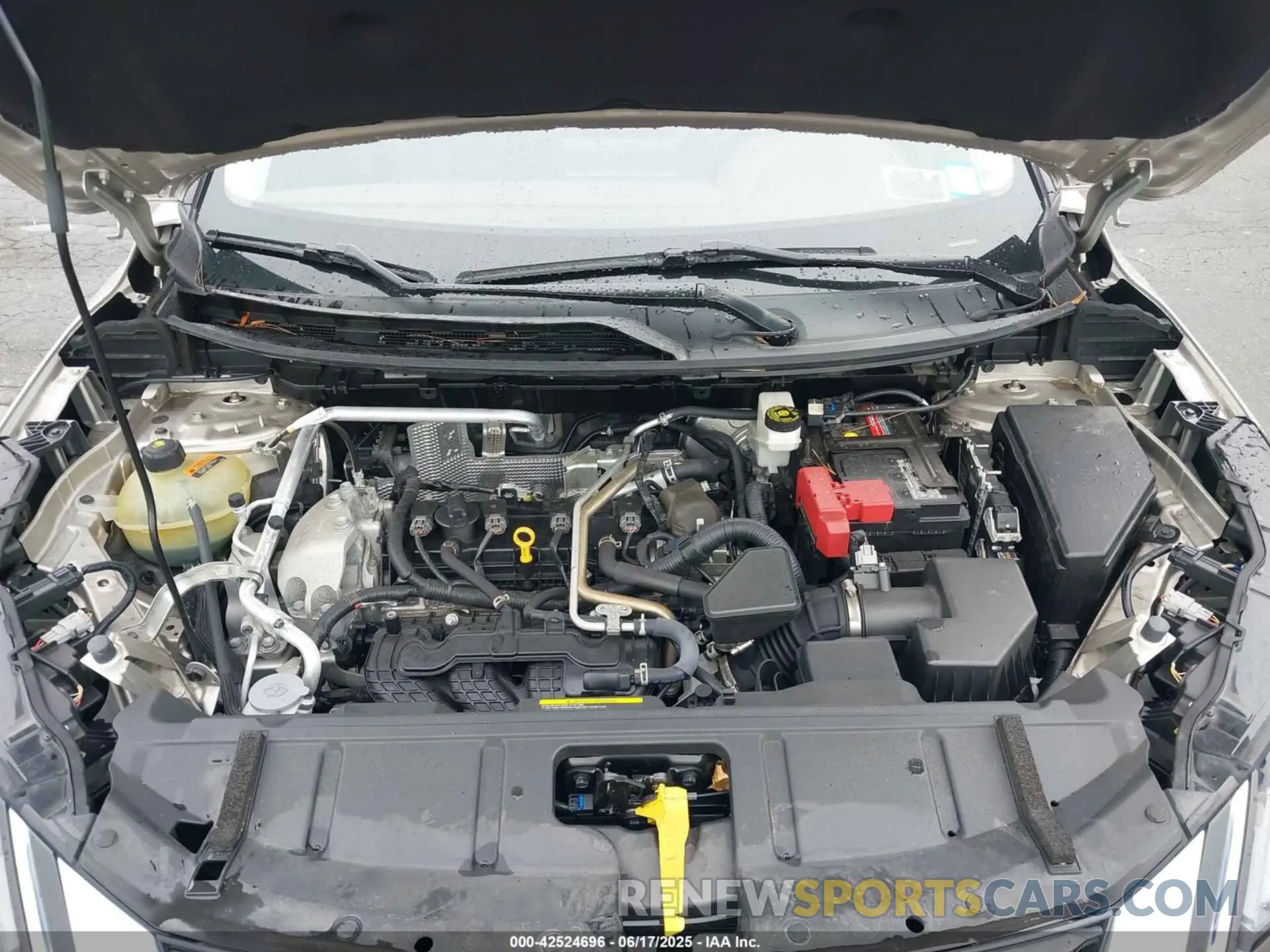 10 Photograph of a damaged car JN8AT3CB6MW237156 NISSAN ROGUE 2021