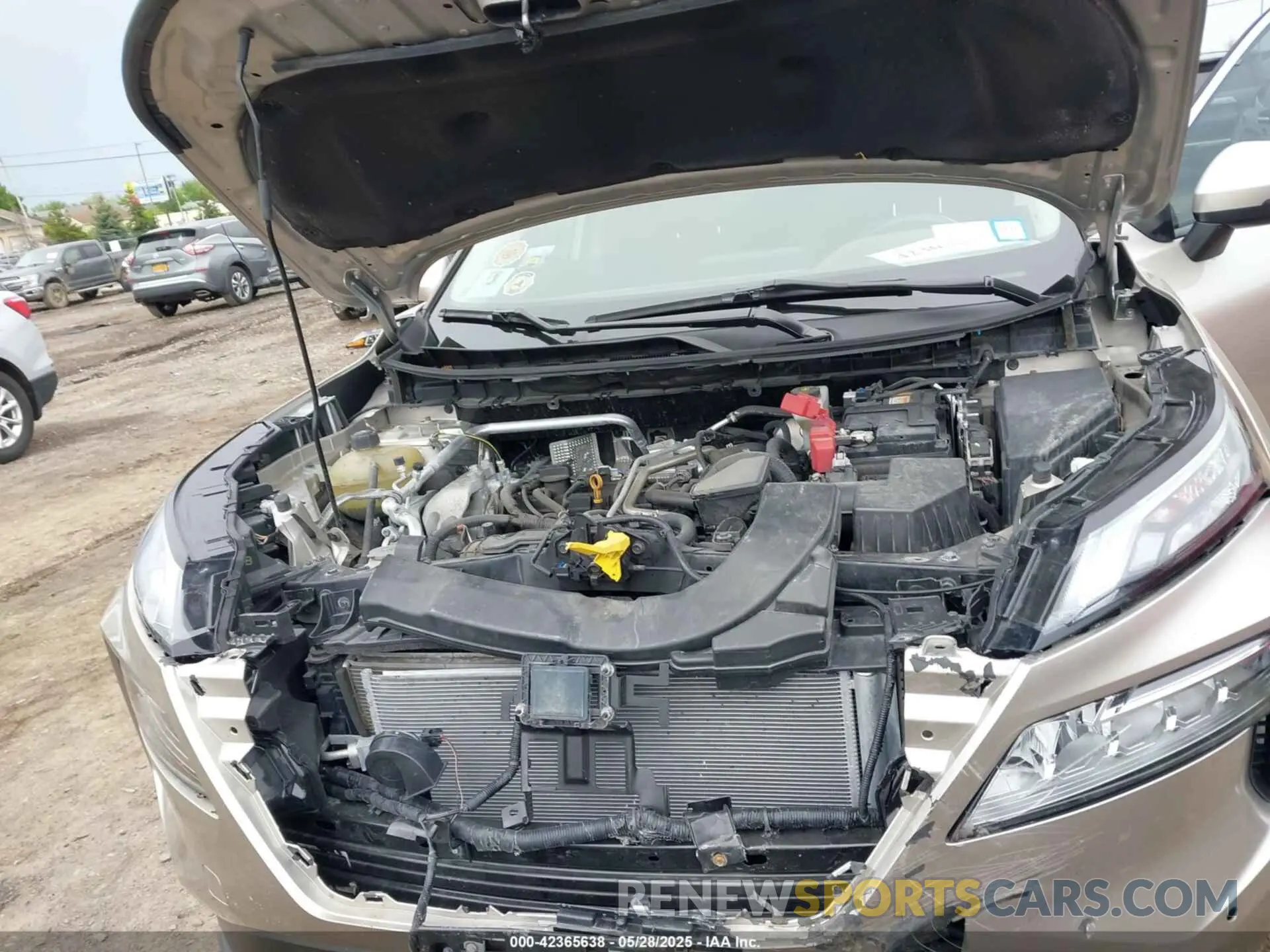 10 Photograph of a damaged car JN8AT3CB6MW240185 NISSAN ROGUE 2021