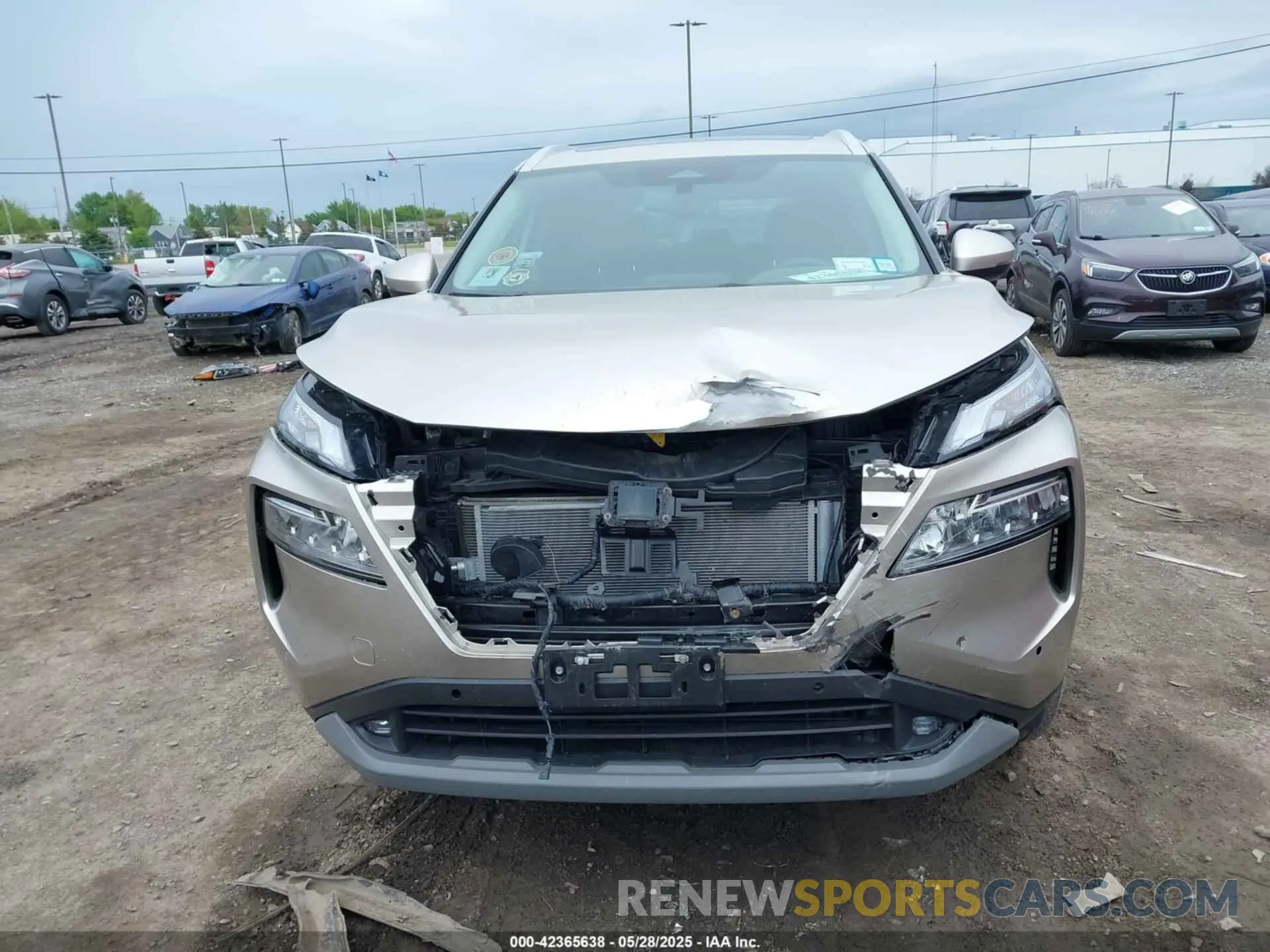 12 Photograph of a damaged car JN8AT3CB6MW240185 NISSAN ROGUE 2021