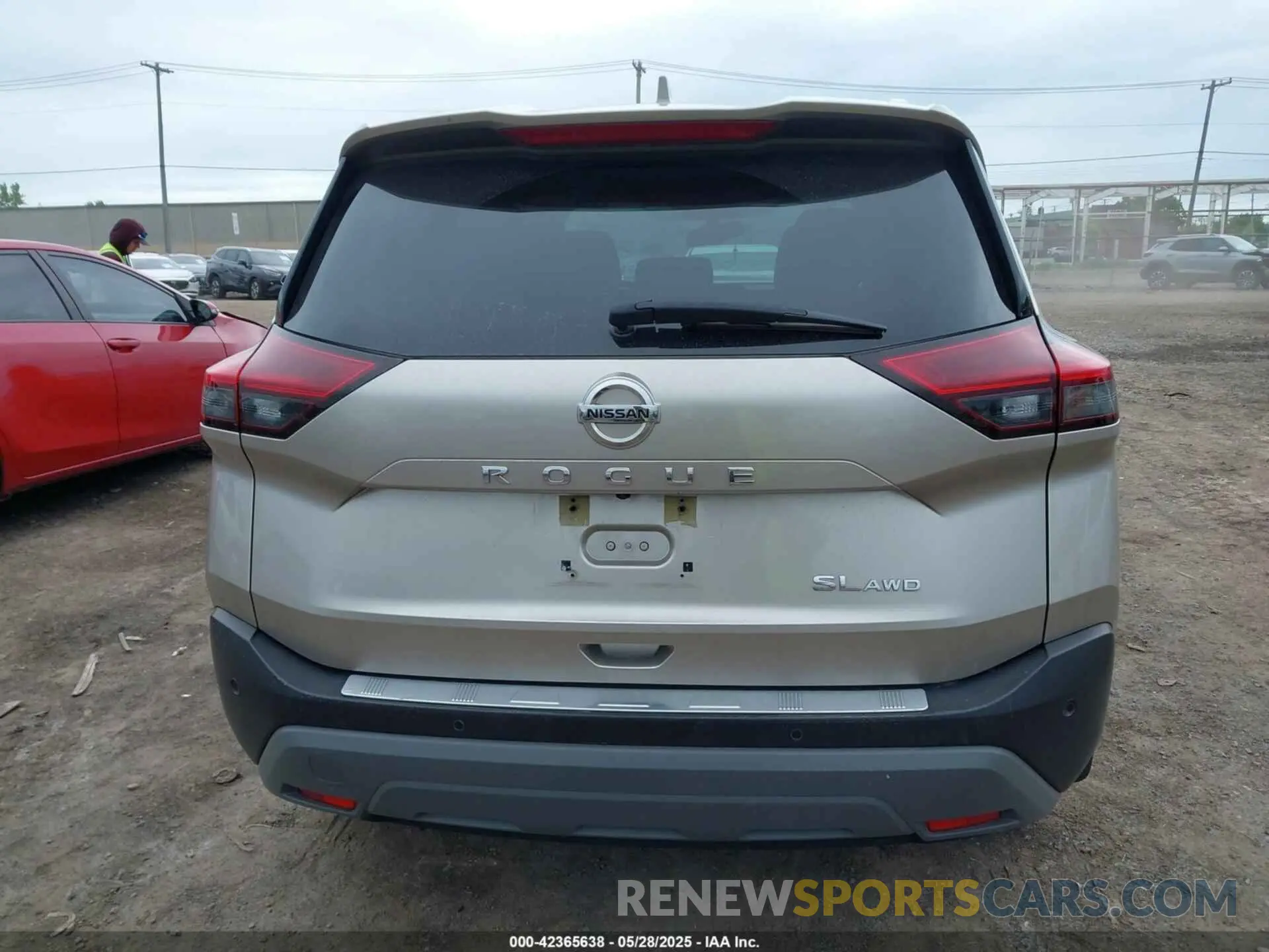 16 Photograph of a damaged car JN8AT3CB6MW240185 NISSAN ROGUE 2021