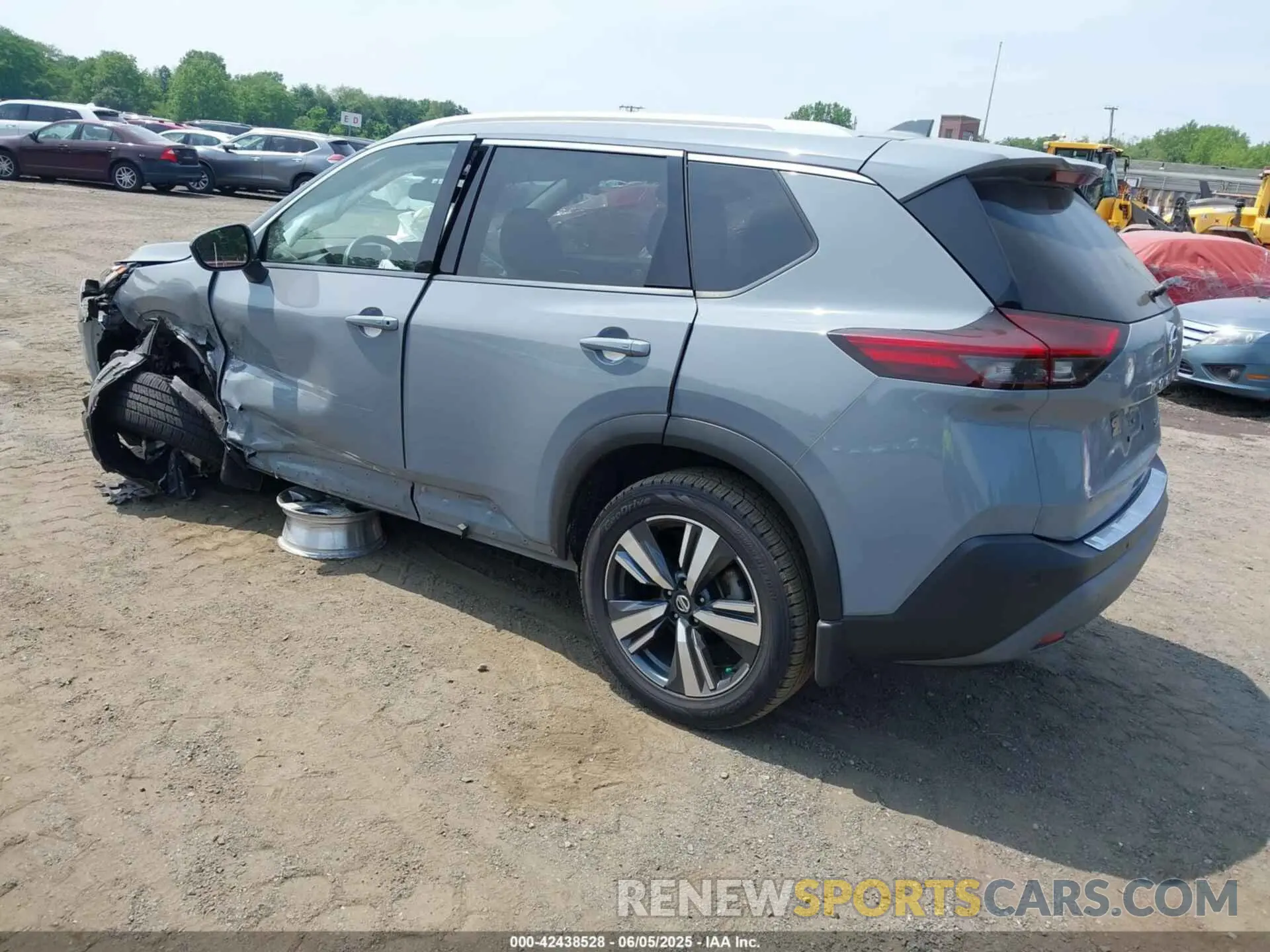 3 Photograph of a damaged car JN8AT3CB6MW242387 NISSAN ROGUE 2021