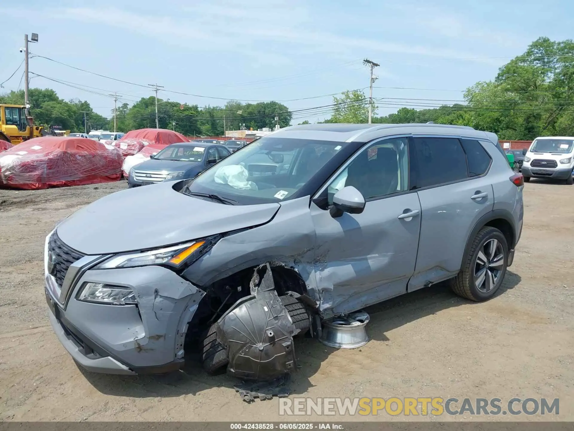 6 Photograph of a damaged car JN8AT3CB6MW242387 NISSAN ROGUE 2021