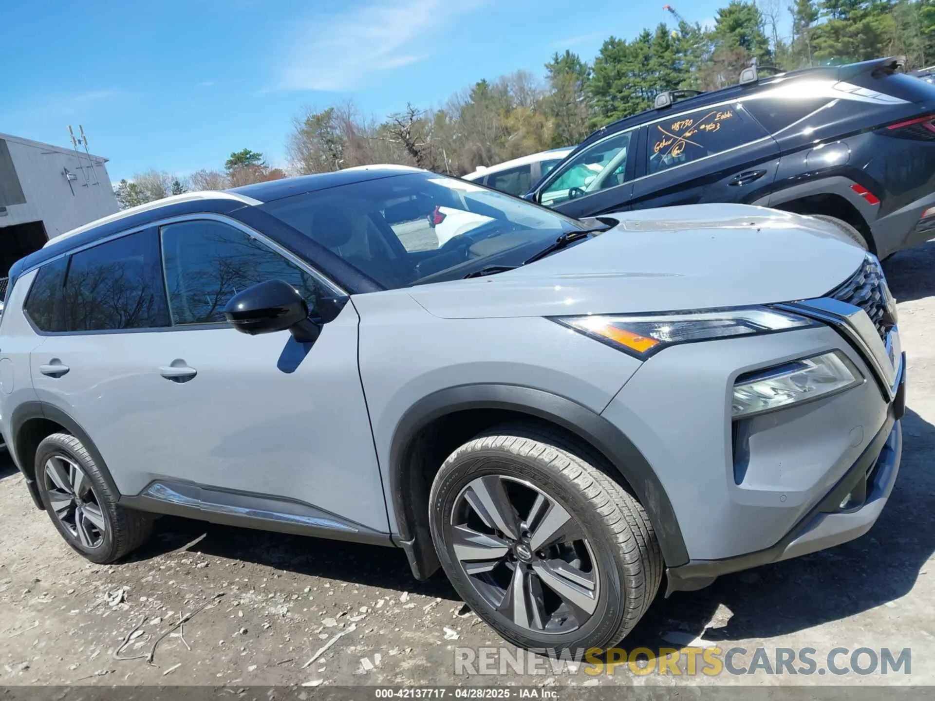 13 Photograph of a damaged car JN8AT3CB7MW238140 NISSAN ROGUE 2021