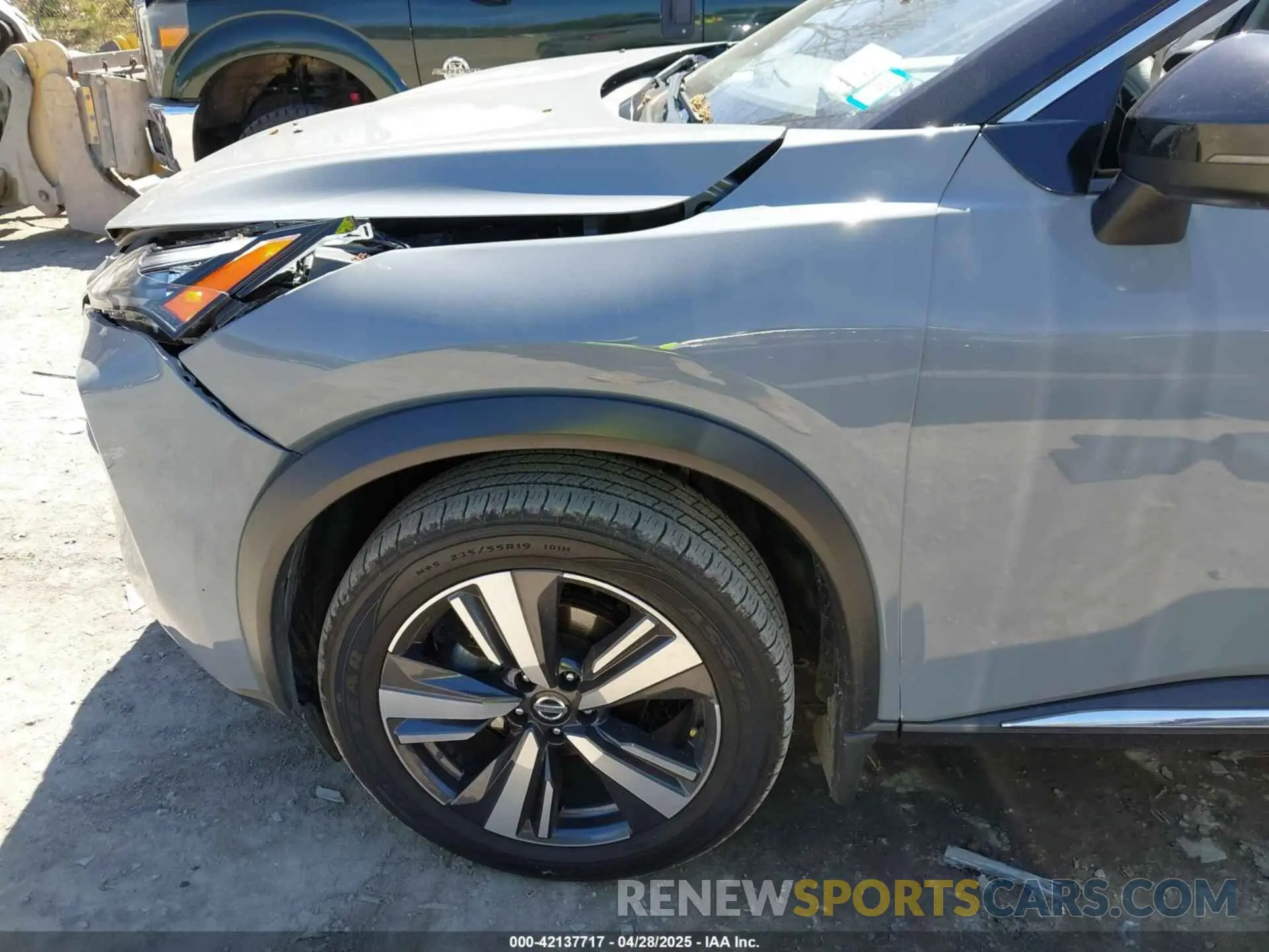 6 Photograph of a damaged car JN8AT3CB7MW238140 NISSAN ROGUE 2021