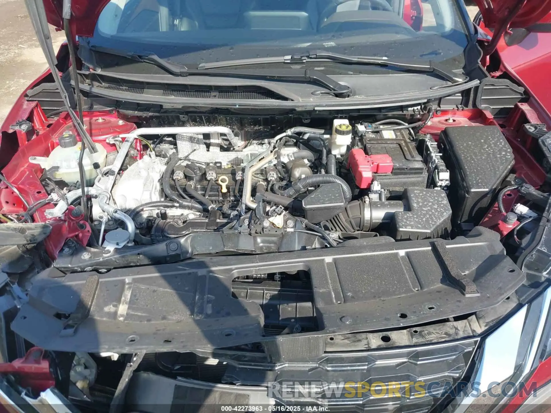 10 Photograph of a damaged car JN8AT3CB8MW239877 NISSAN ROGUE 2021