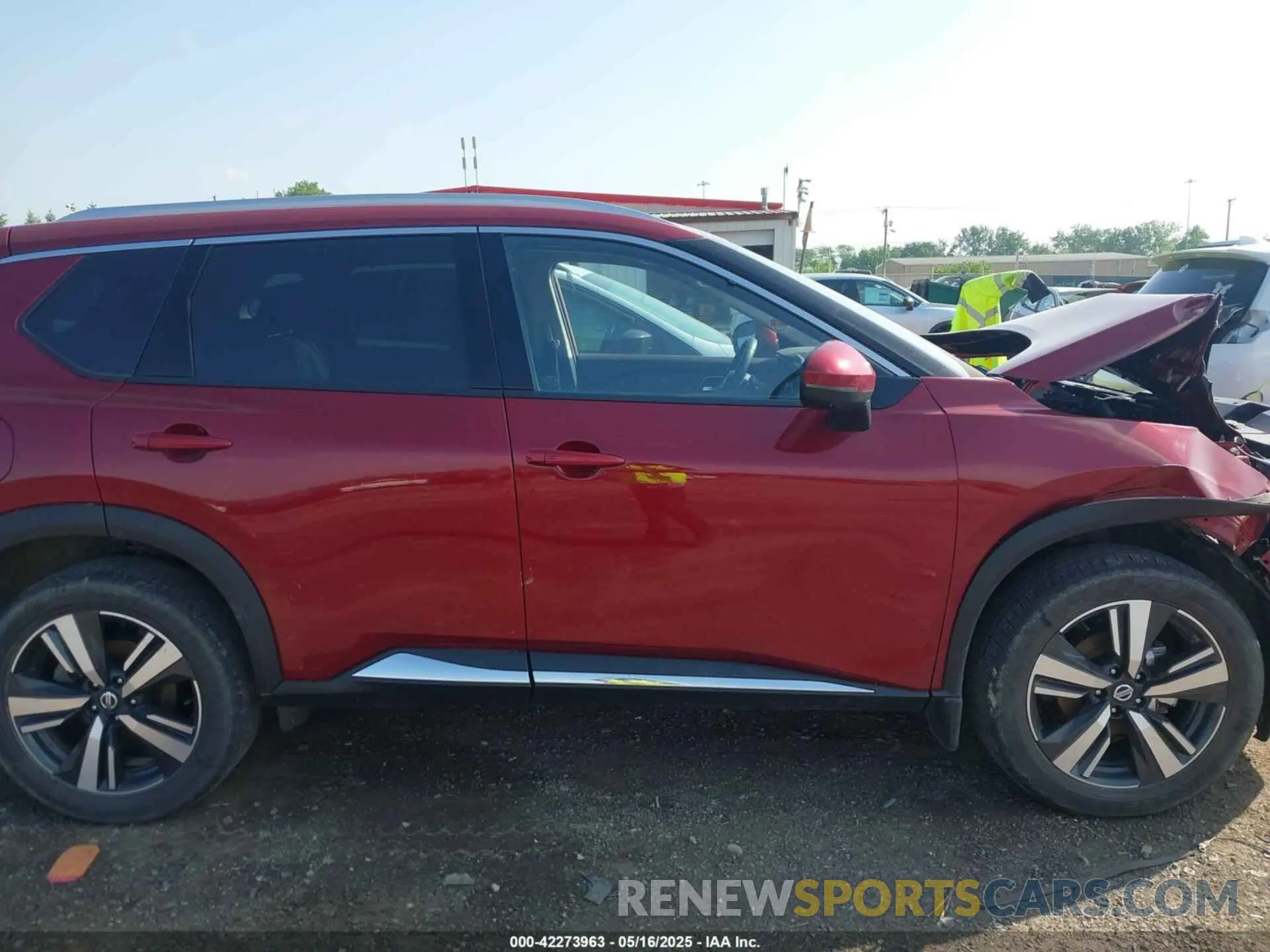 13 Photograph of a damaged car JN8AT3CB8MW239877 NISSAN ROGUE 2021