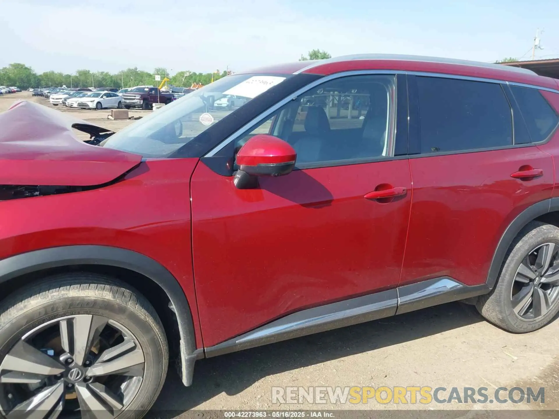 14 Photograph of a damaged car JN8AT3CB8MW239877 NISSAN ROGUE 2021
