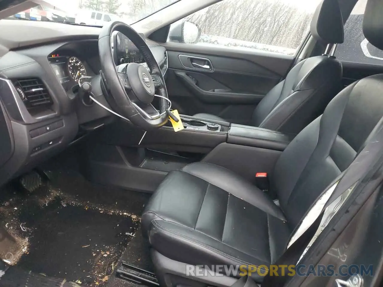 7 Photograph of a damaged car JN8AT3CB8MW240138 NISSAN ROGUE 2021