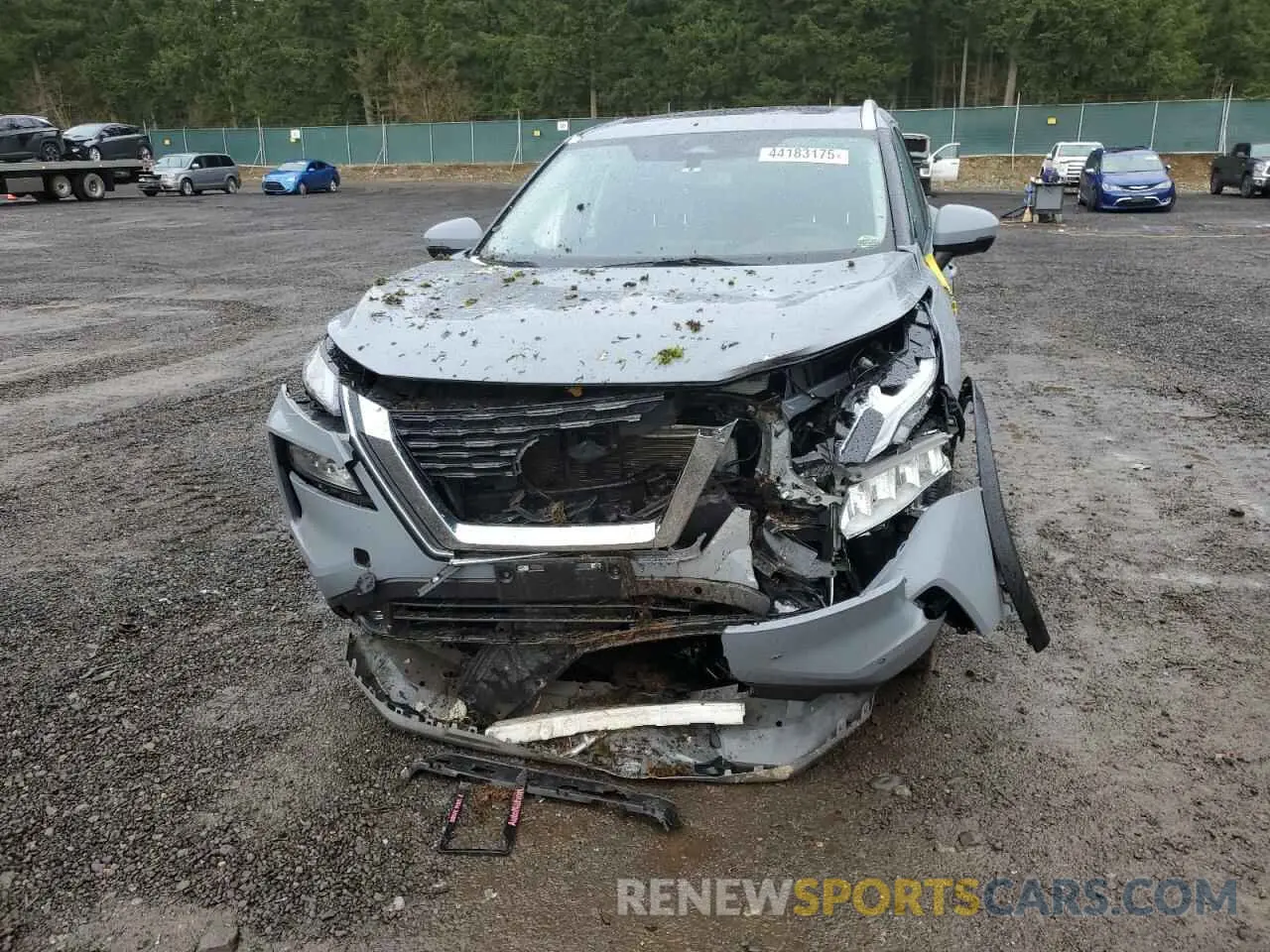 5 Photograph of a damaged car JN8AT3CB8MW240723 NISSAN ROGUE 2021