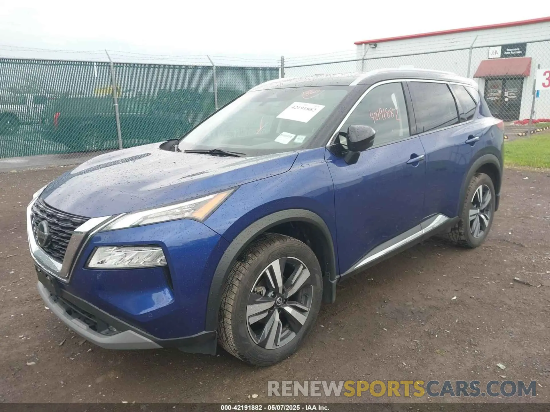 2 Photograph of a damaged car JN8AT3CB8MW241712 NISSAN ROGUE 2021