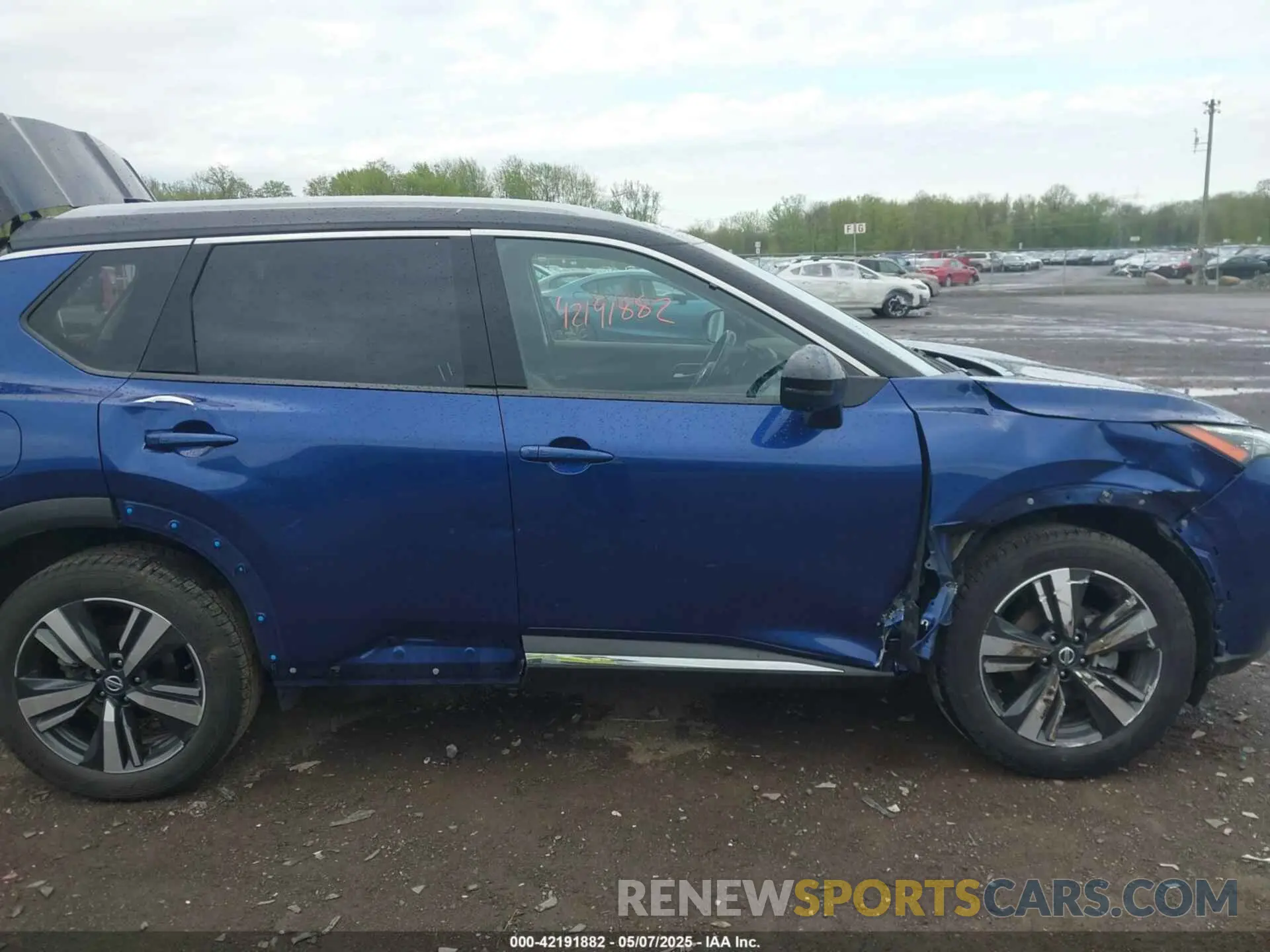 6 Photograph of a damaged car JN8AT3CB8MW241712 NISSAN ROGUE 2021