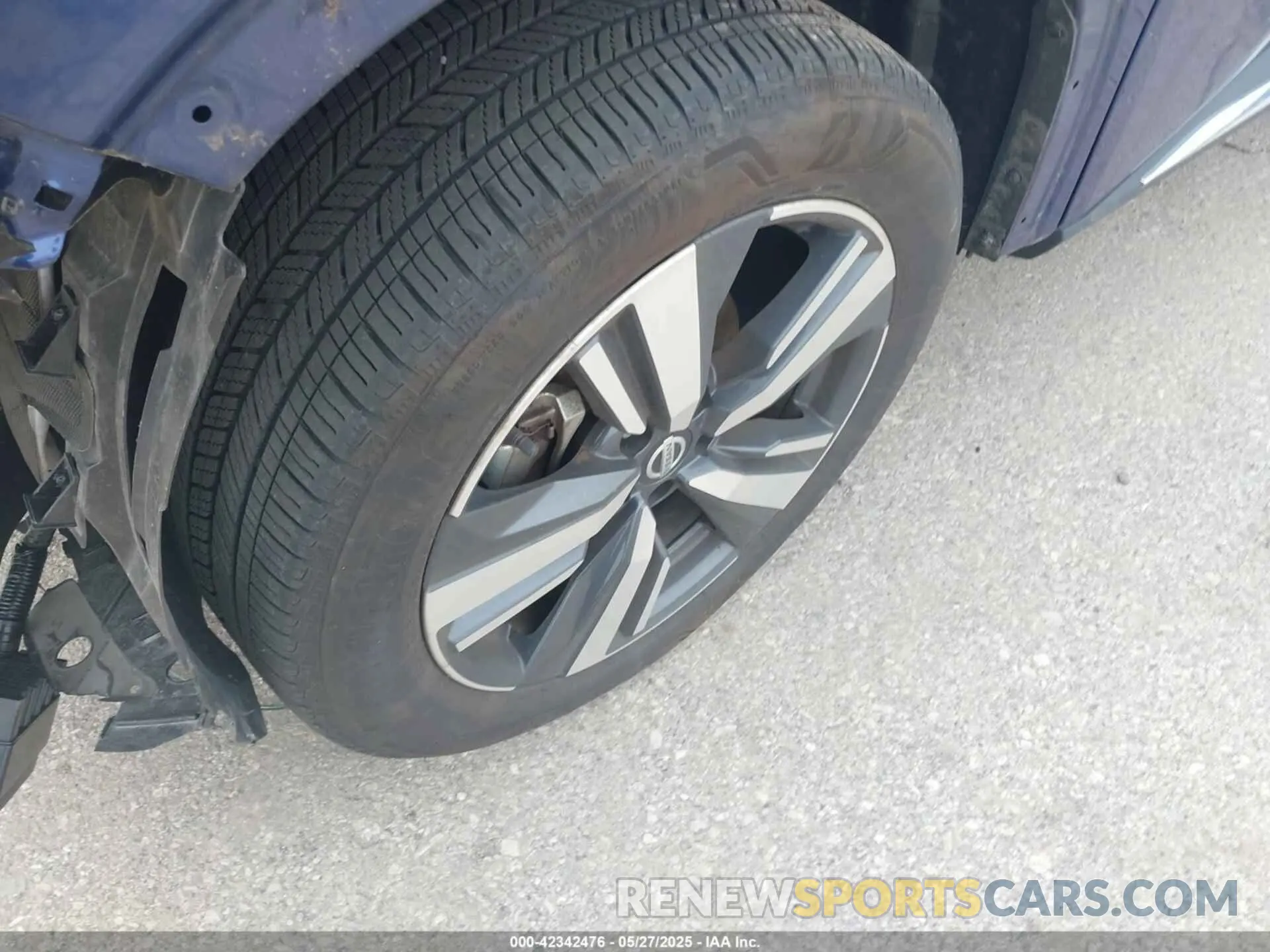 11 Photograph of a damaged car JN8AT3CB9MW219332 NISSAN ROGUE 2021