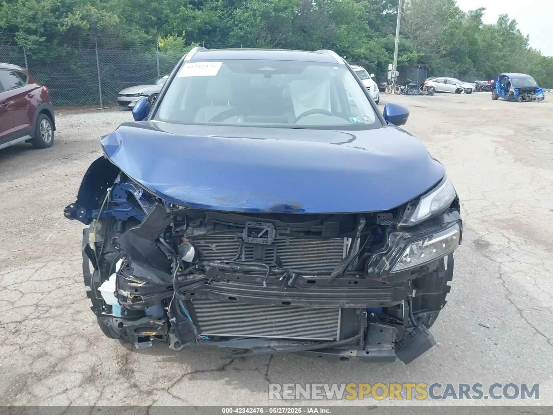 12 Photograph of a damaged car JN8AT3CB9MW219332 NISSAN ROGUE 2021