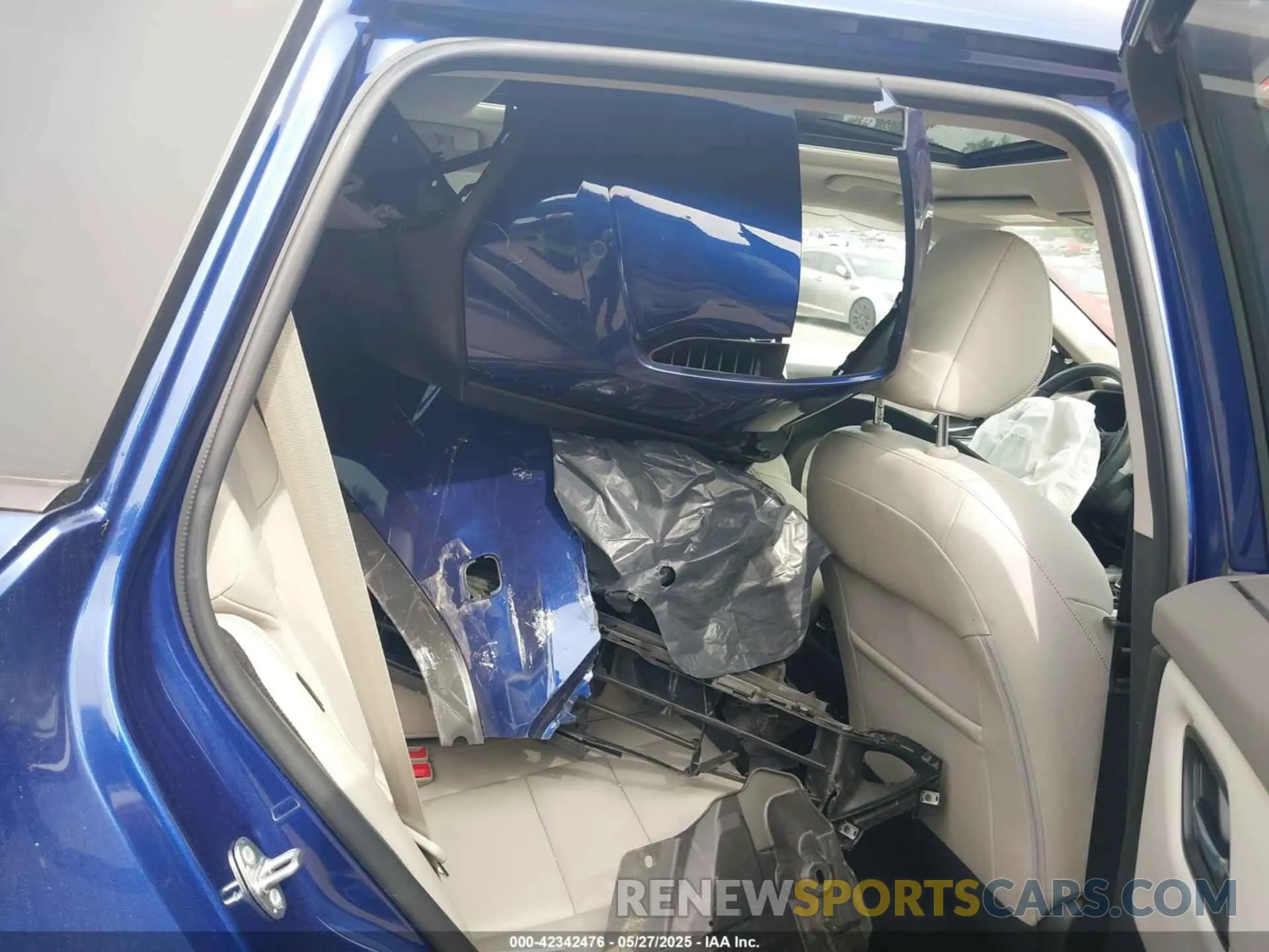 8 Photograph of a damaged car JN8AT3CB9MW219332 NISSAN ROGUE 2021