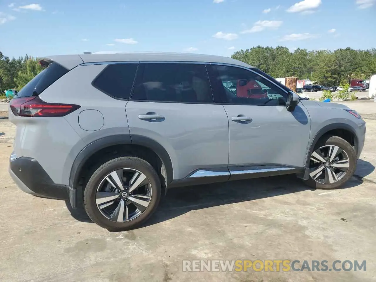 3 Photograph of a damaged car JN8AT3CB9MW241105 NISSAN ROGUE 2021