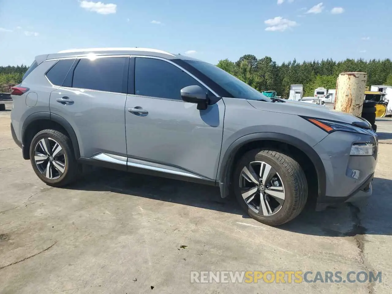 4 Photograph of a damaged car JN8AT3CB9MW241105 NISSAN ROGUE 2021