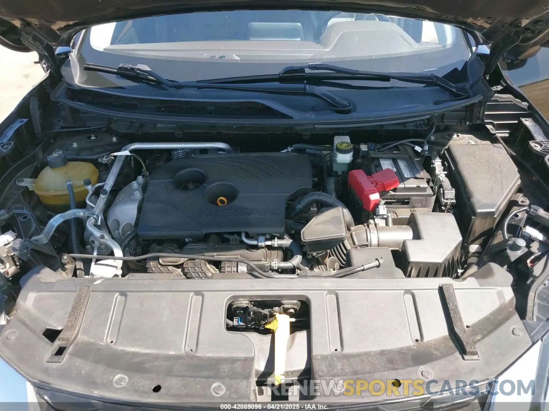 10 Photograph of a damaged car JN8AT3CBXMW224300 NISSAN ROGUE 2021