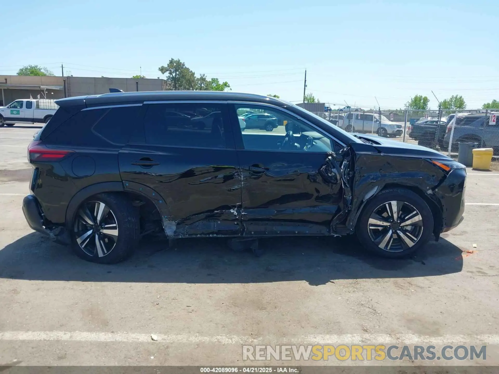 14 Photograph of a damaged car JN8AT3CBXMW224300 NISSAN ROGUE 2021