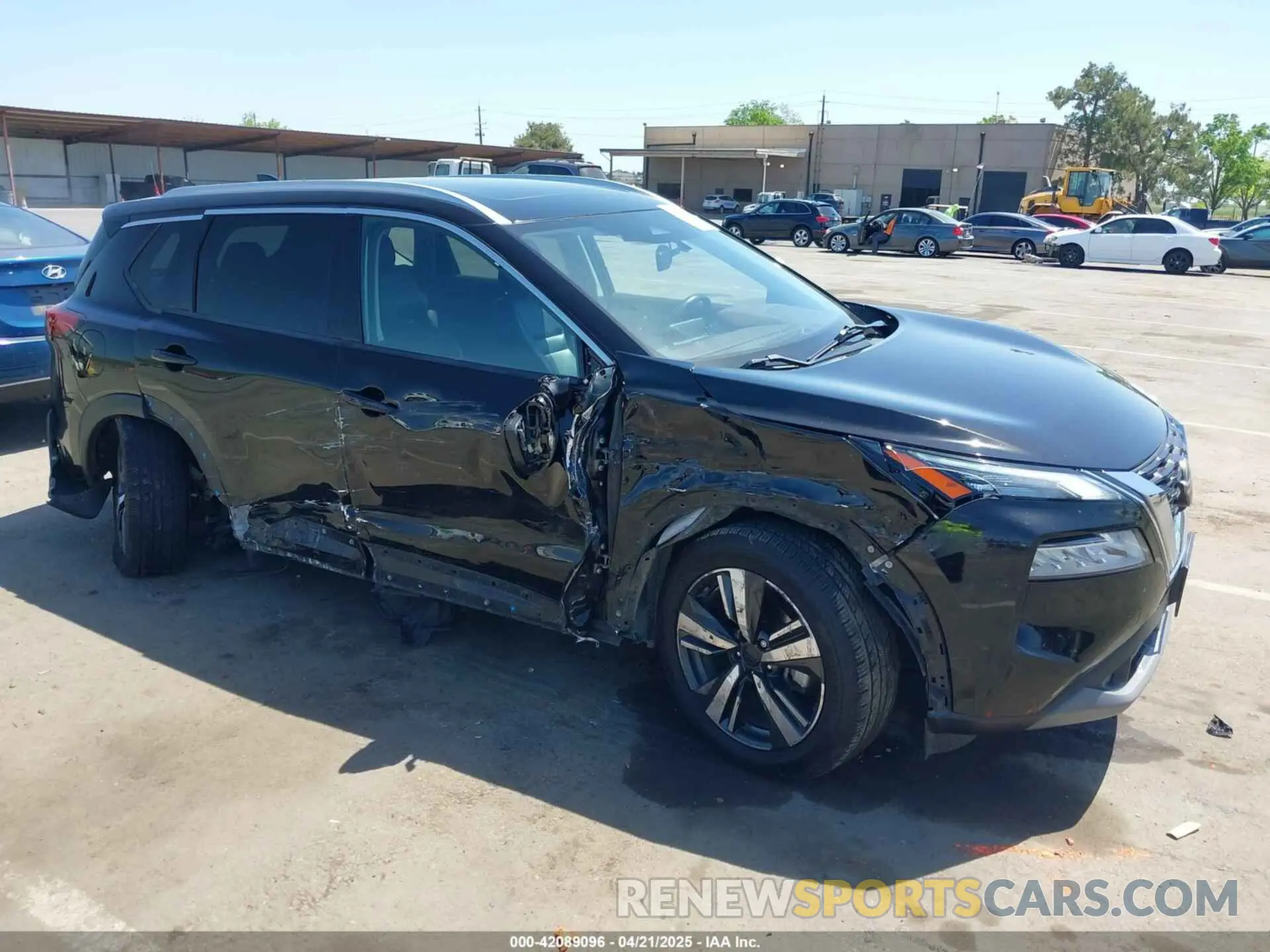 6 Photograph of a damaged car JN8AT3CBXMW224300 NISSAN ROGUE 2021
