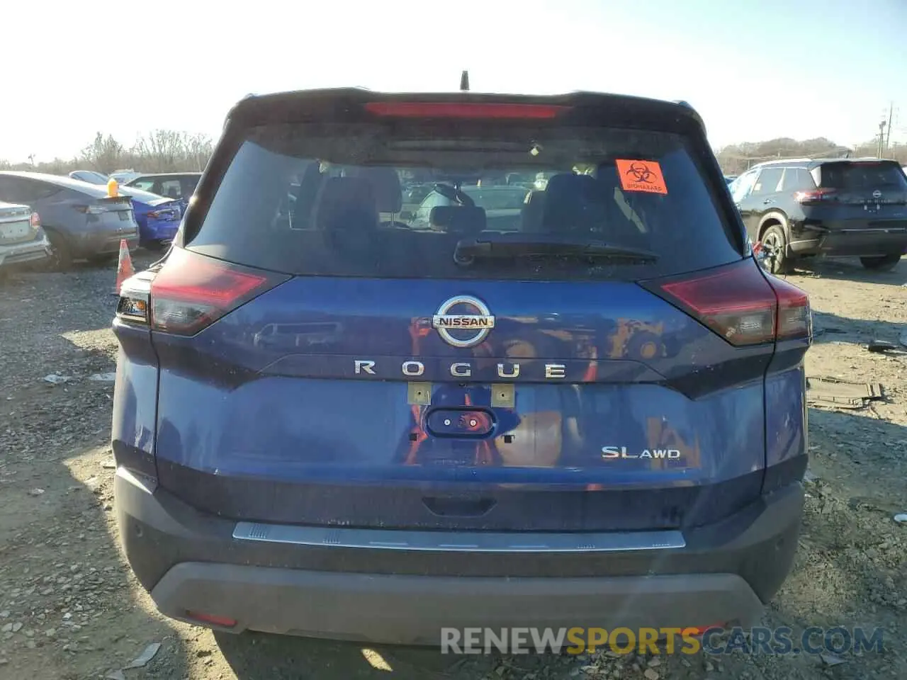 6 Photograph of a damaged car JN8AT3CBXMW238021 NISSAN ROGUE 2021