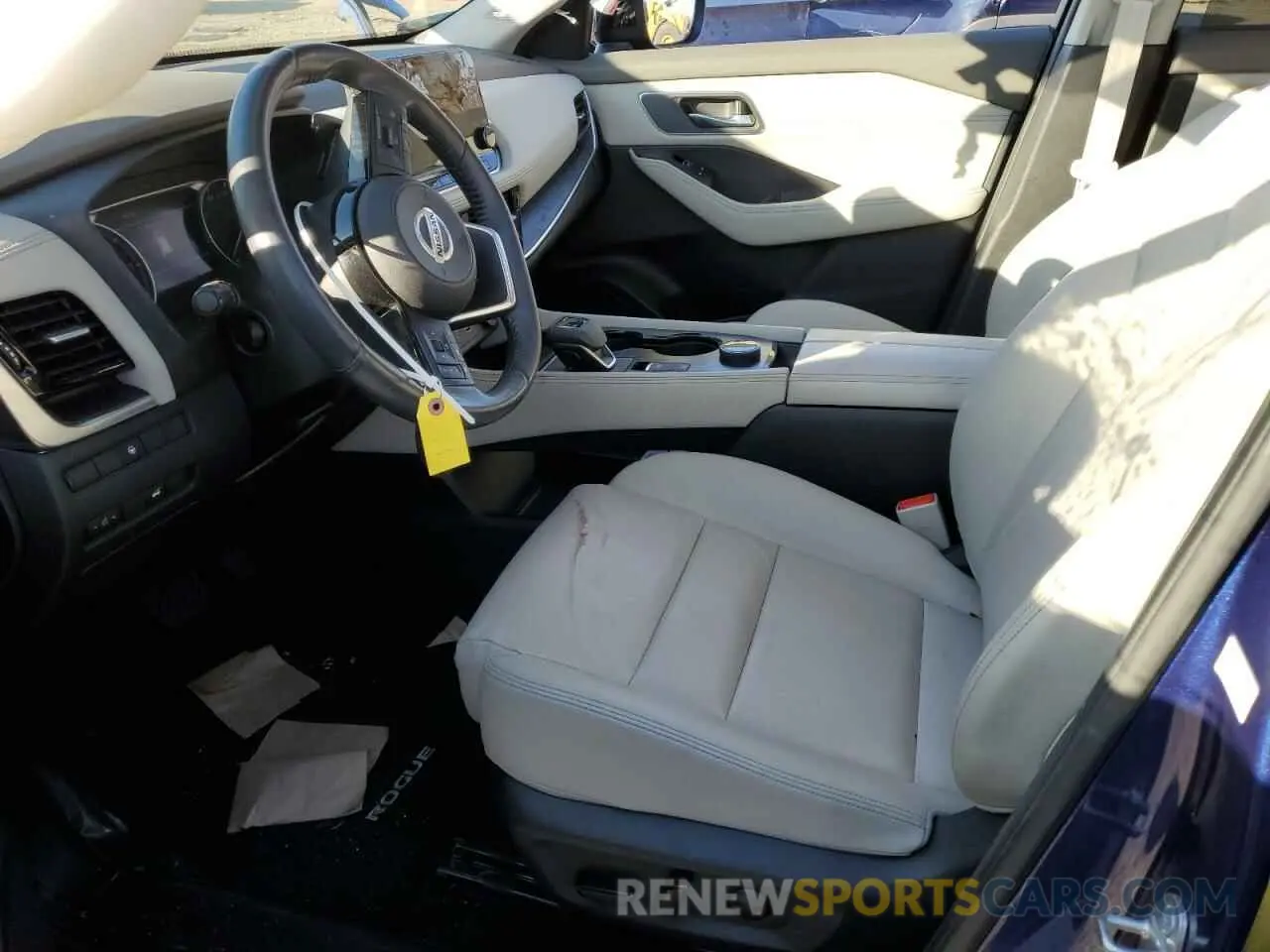 7 Photograph of a damaged car JN8AT3CBXMW238021 NISSAN ROGUE 2021