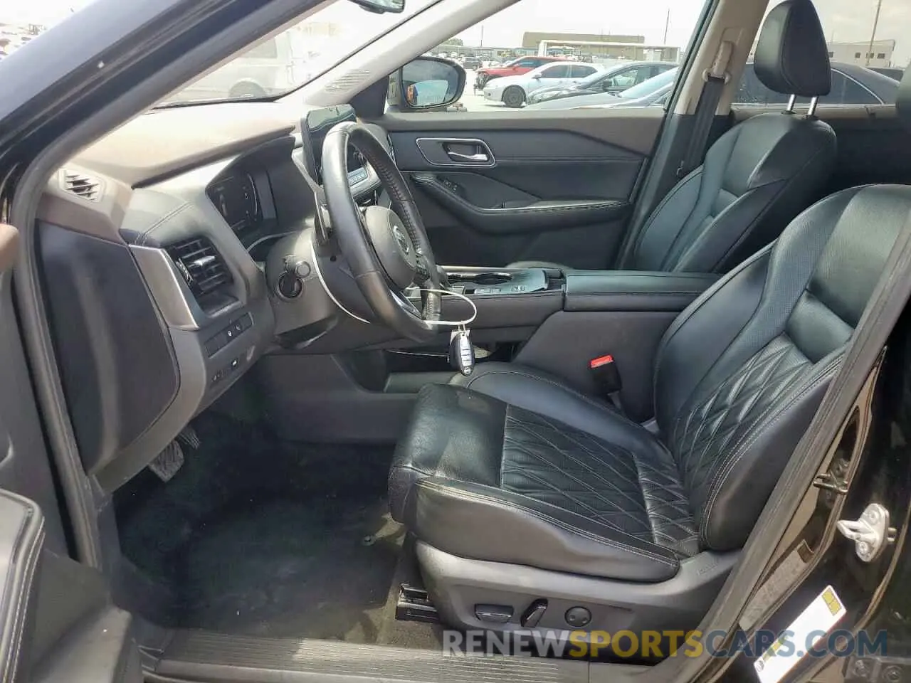 7 Photograph of a damaged car JN8AT3DC0MW100933 NISSAN ROGUE 2021