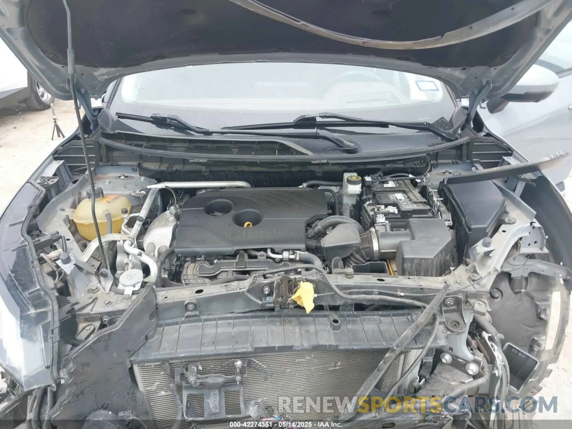 10 Photograph of a damaged car JN8AT3DC0MW102679 NISSAN ROGUE 2021