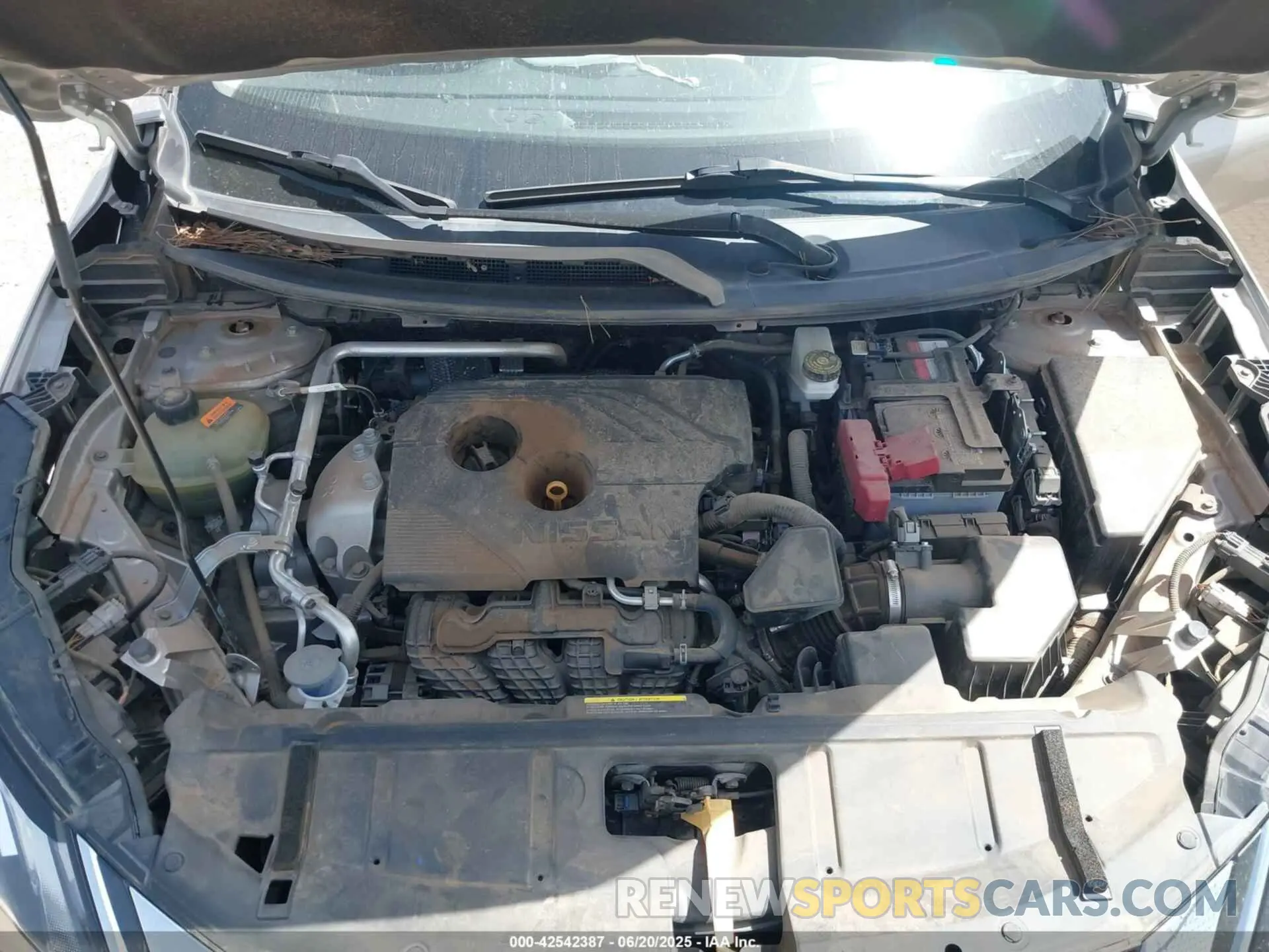 10 Photograph of a damaged car JN8AT3DC1MW100777 NISSAN ROGUE 2021