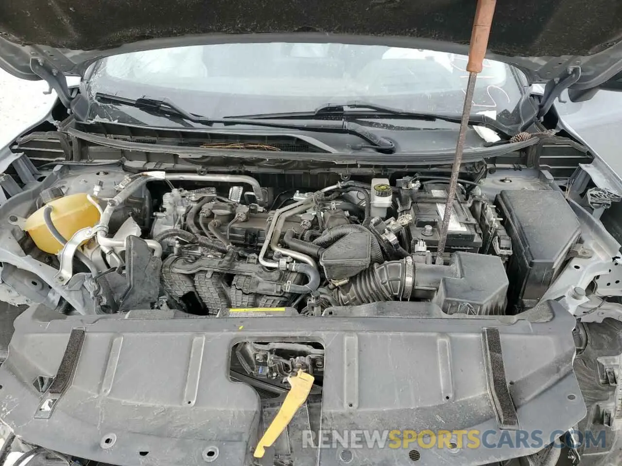 12 Photograph of a damaged car JN8AT3DC1MW100780 NISSAN ROGUE 2021