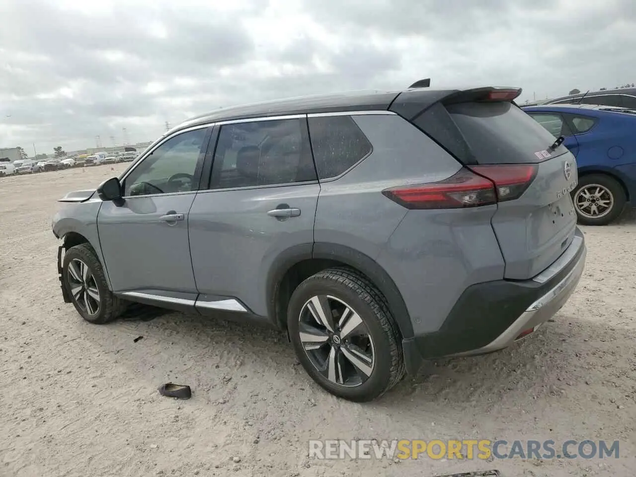 2 Photograph of a damaged car JN8AT3DC1MW100780 NISSAN ROGUE 2021