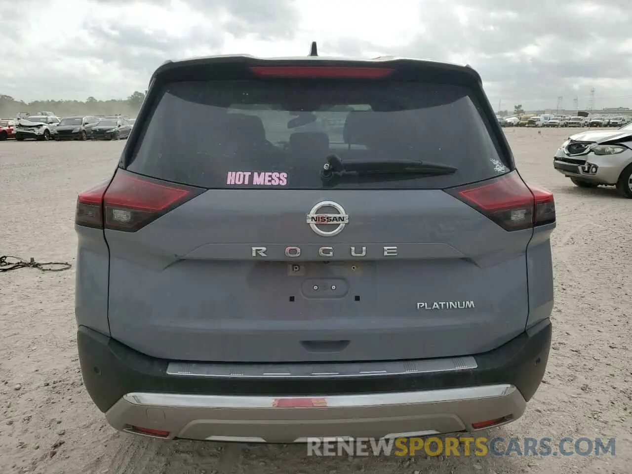 6 Photograph of a damaged car JN8AT3DC1MW100780 NISSAN ROGUE 2021