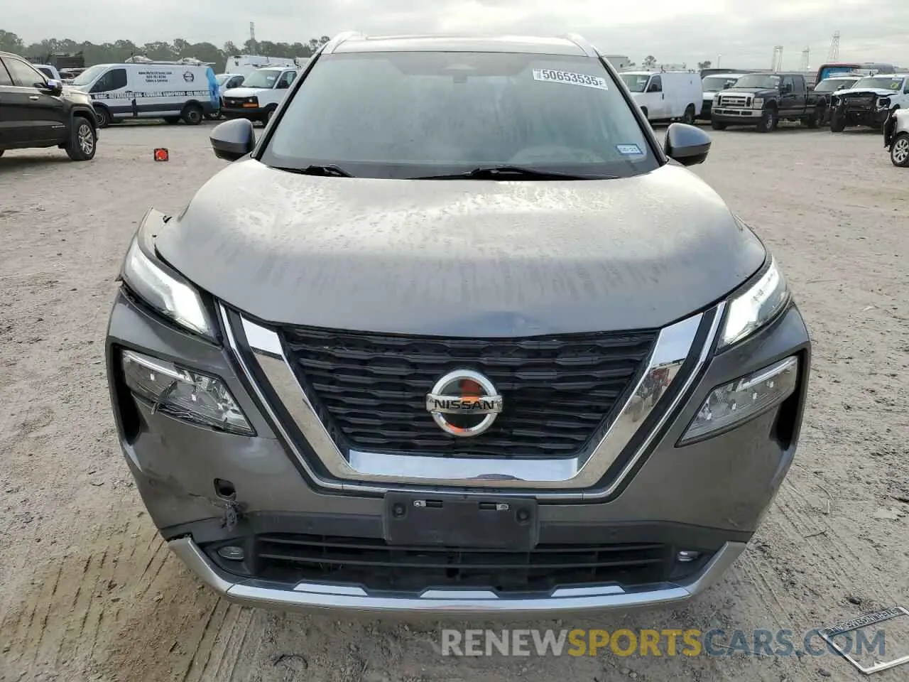 5 Photograph of a damaged car JN8AT3DC1MW103713 NISSAN ROGUE 2021