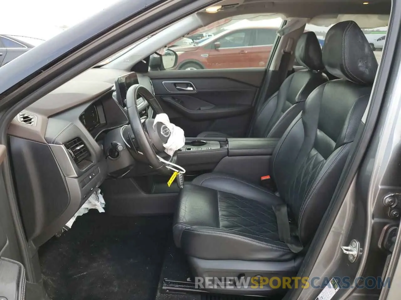 7 Photograph of a damaged car JN8AT3DC1MW103713 NISSAN ROGUE 2021