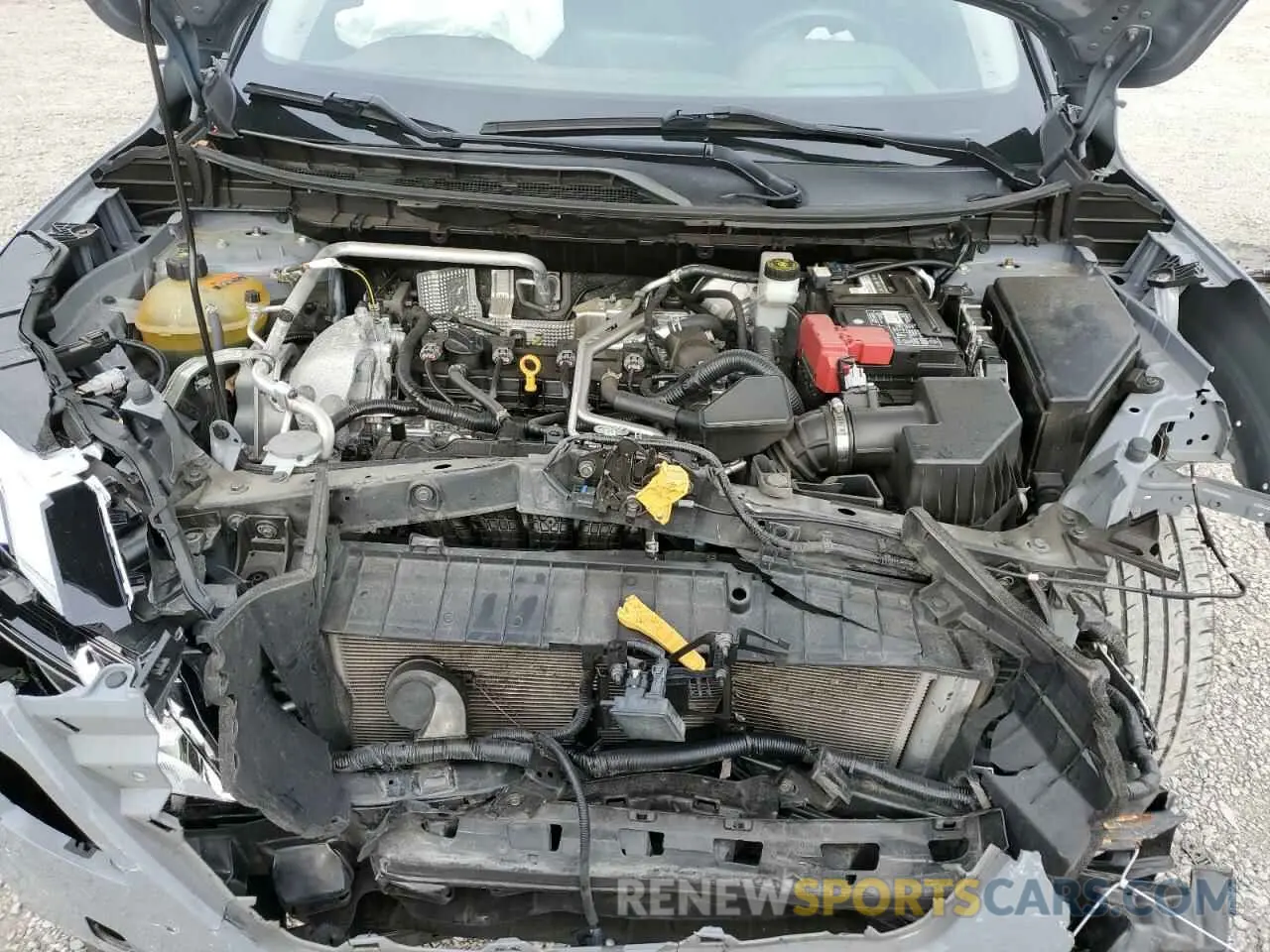 12 Photograph of a damaged car JN8AT3DC1MW104165 NISSAN ROGUE 2021