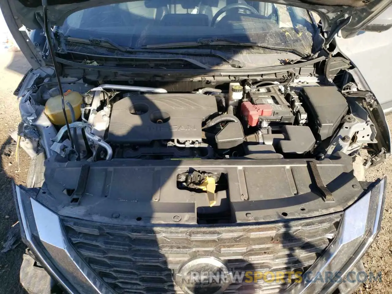 12 Photograph of a damaged car JN8AT3DC2MW100142 NISSAN ROGUE 2021