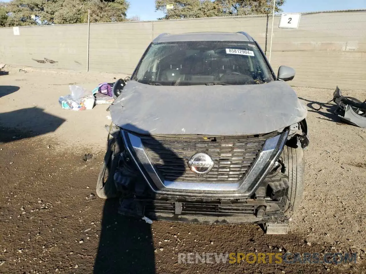 5 Photograph of a damaged car JN8AT3DC2MW100142 NISSAN ROGUE 2021