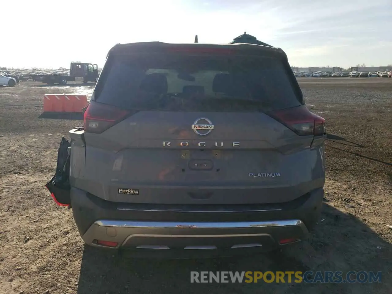 6 Photograph of a damaged car JN8AT3DC2MW100142 NISSAN ROGUE 2021
