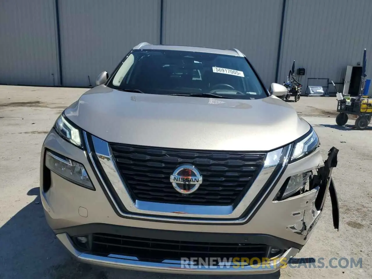 5 Photograph of a damaged car JN8AT3DC2MW106684 NISSAN ROGUE 2021