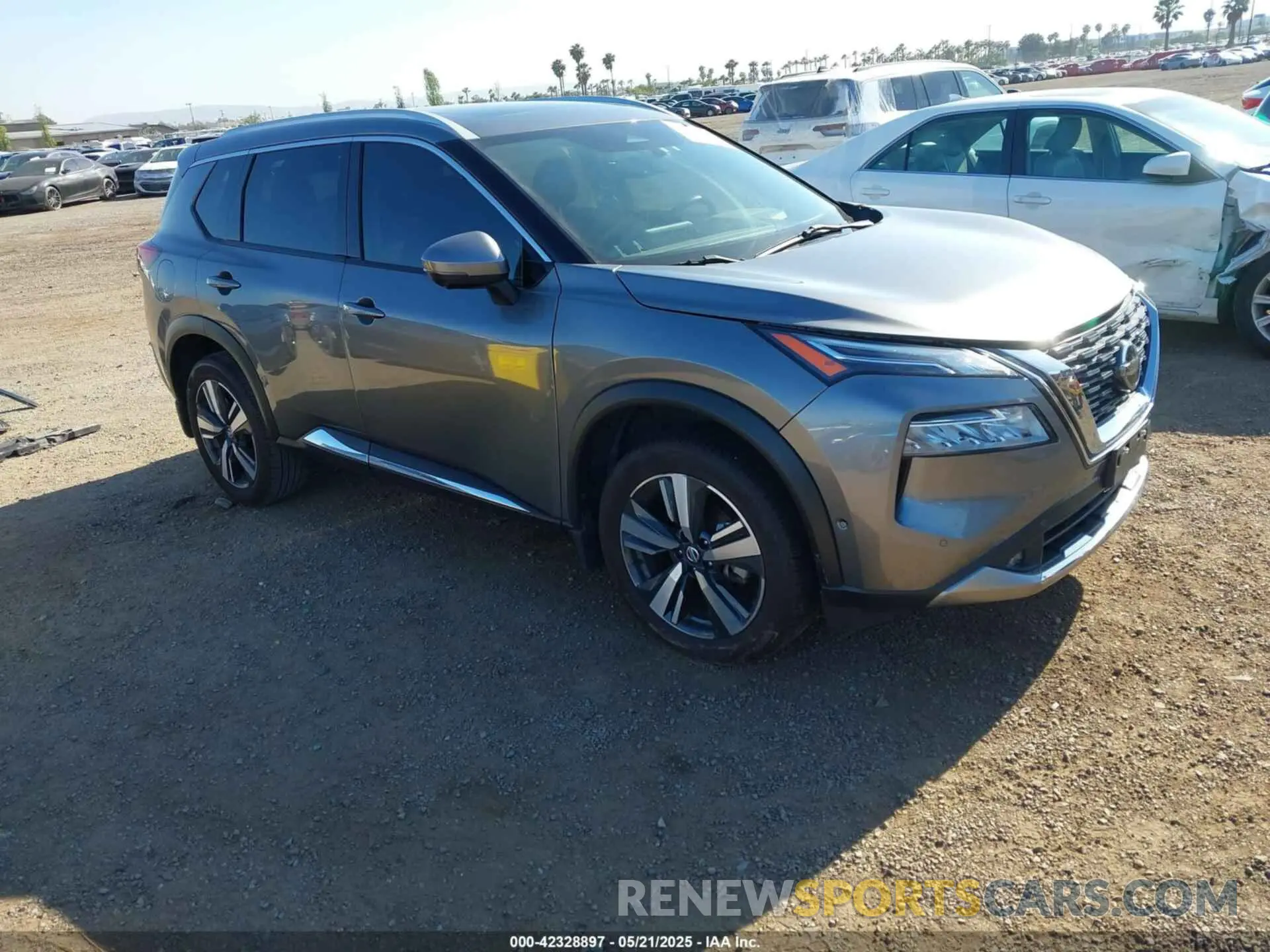 1 Photograph of a damaged car JN8AT3DC3MW100506 NISSAN ROGUE 2021