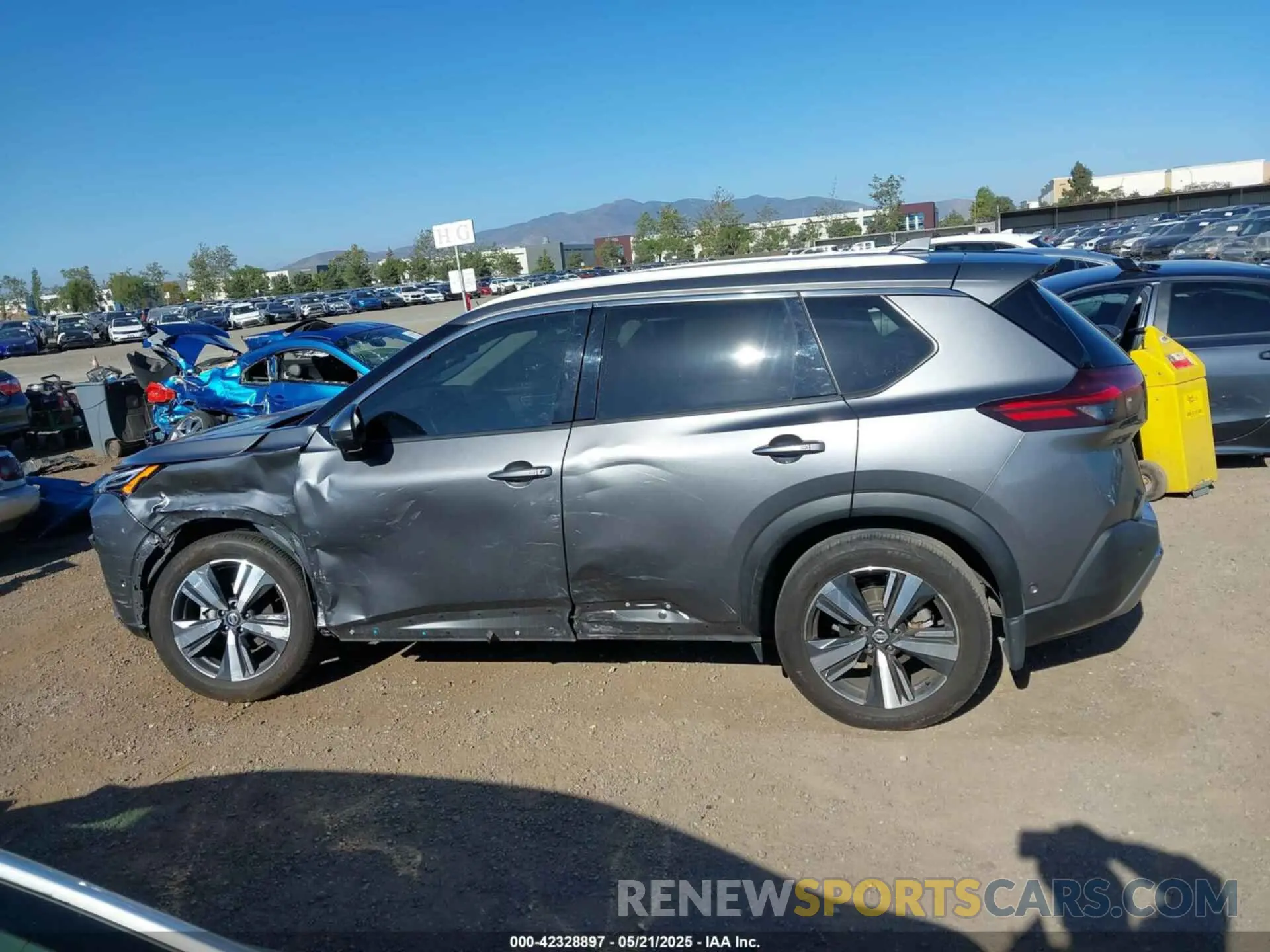 15 Photograph of a damaged car JN8AT3DC3MW100506 NISSAN ROGUE 2021