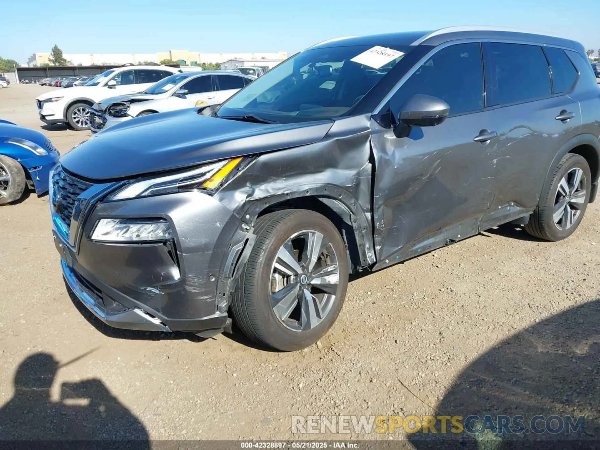 6 Photograph of a damaged car JN8AT3DC3MW100506 NISSAN ROGUE 2021