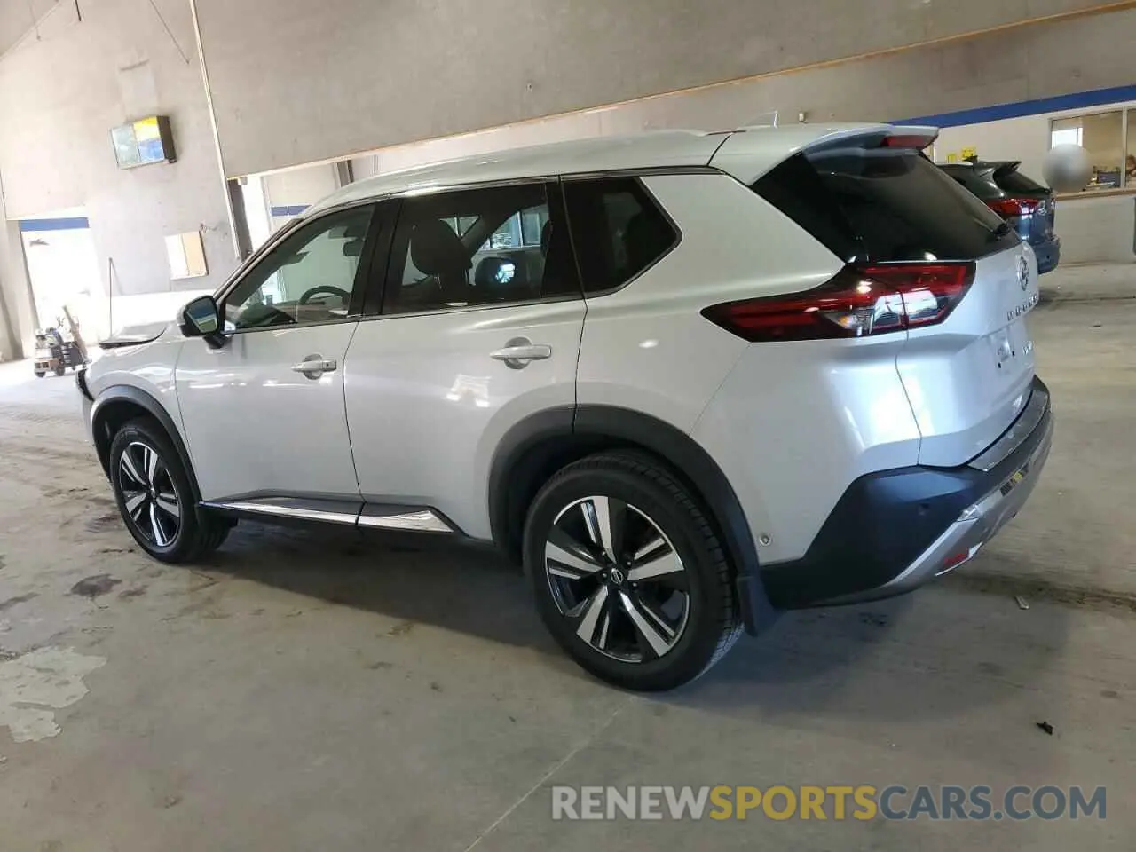 2 Photograph of a damaged car JN8AT3DC3MW105253 NISSAN ROGUE 2021