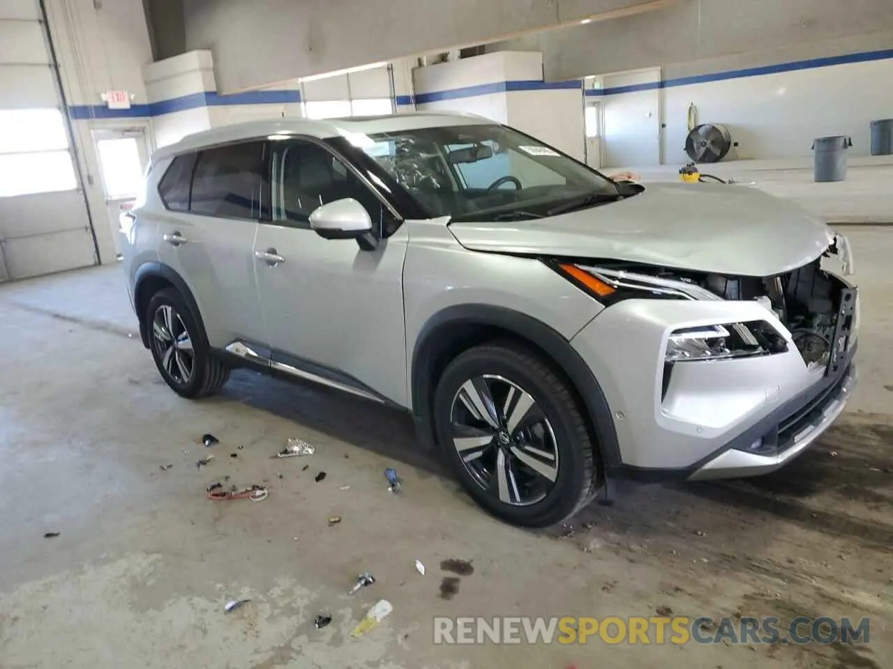4 Photograph of a damaged car JN8AT3DC3MW105253 NISSAN ROGUE 2021
