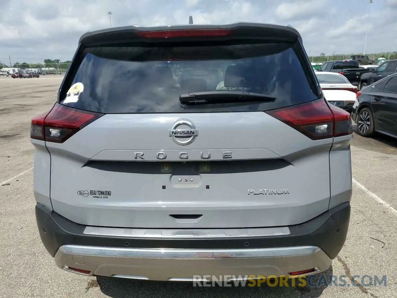 6 Photograph of a damaged car JN8AT3DC4MW101728 NISSAN ROGUE 2021
