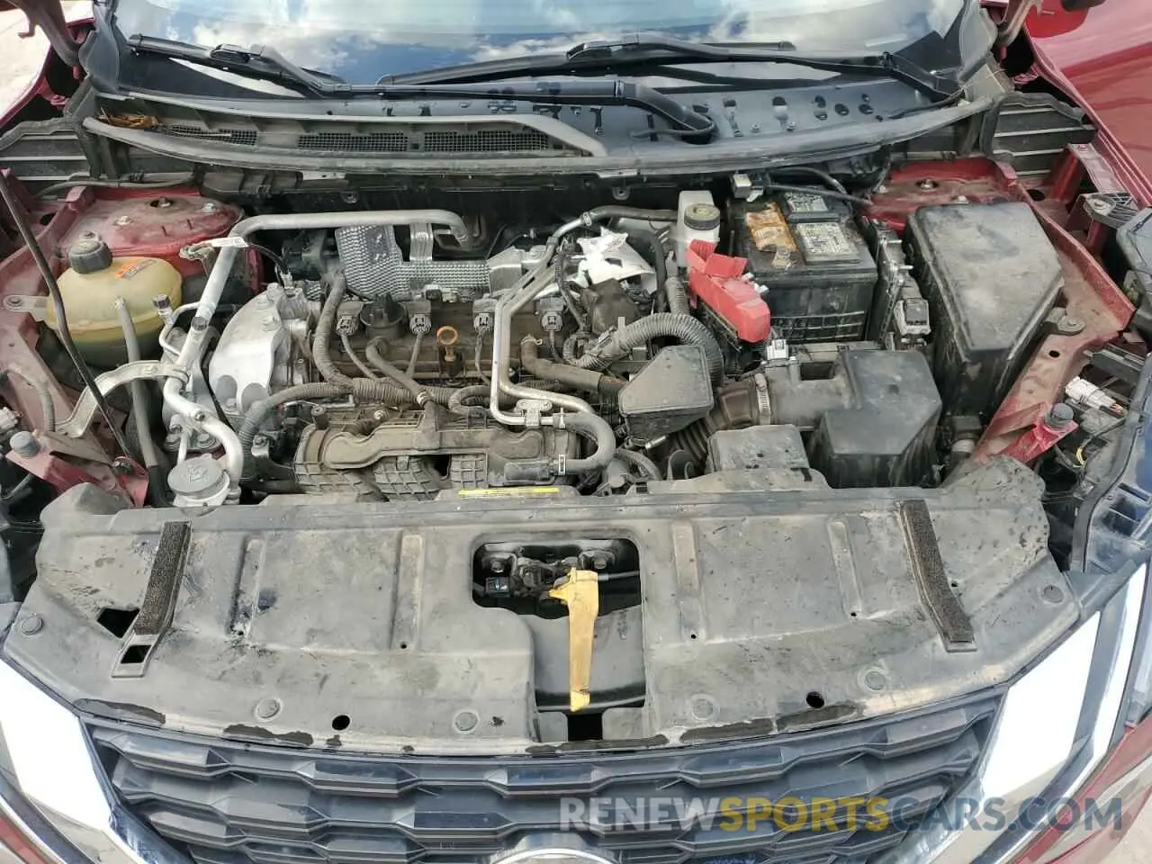 12 Photograph of a damaged car JN8AT3DC6MW107529 NISSAN ROGUE 2021