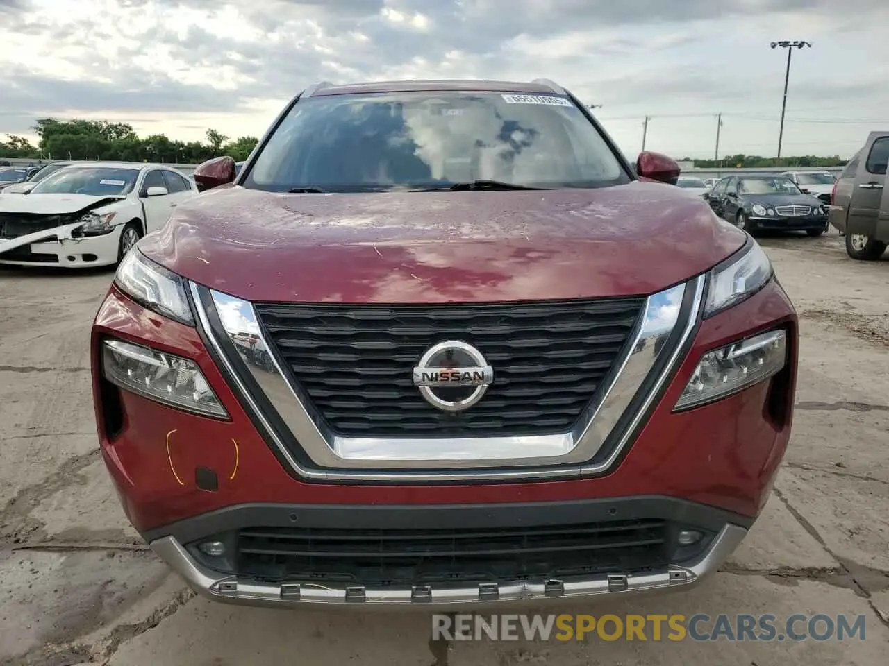 5 Photograph of a damaged car JN8AT3DC6MW107529 NISSAN ROGUE 2021