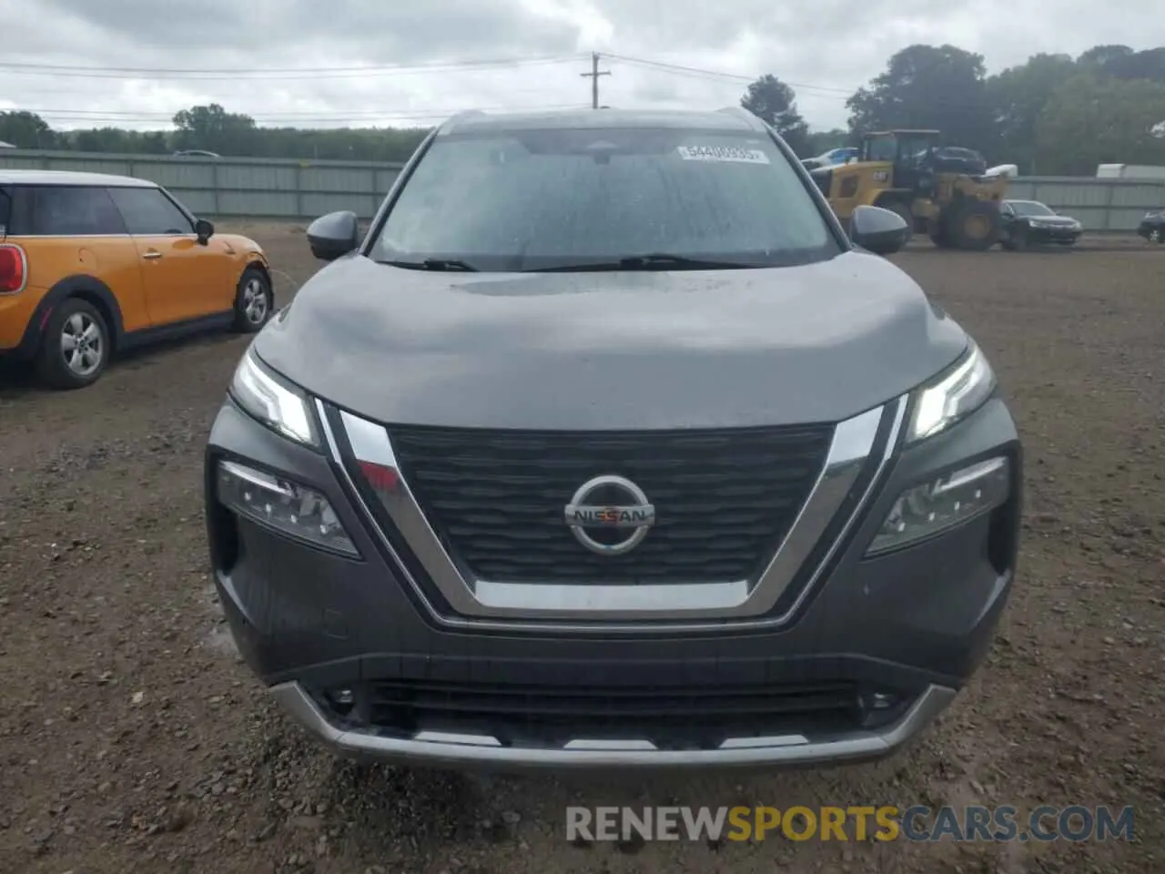 5 Photograph of a damaged car JN8AT3DC7MW105238 NISSAN ROGUE 2021